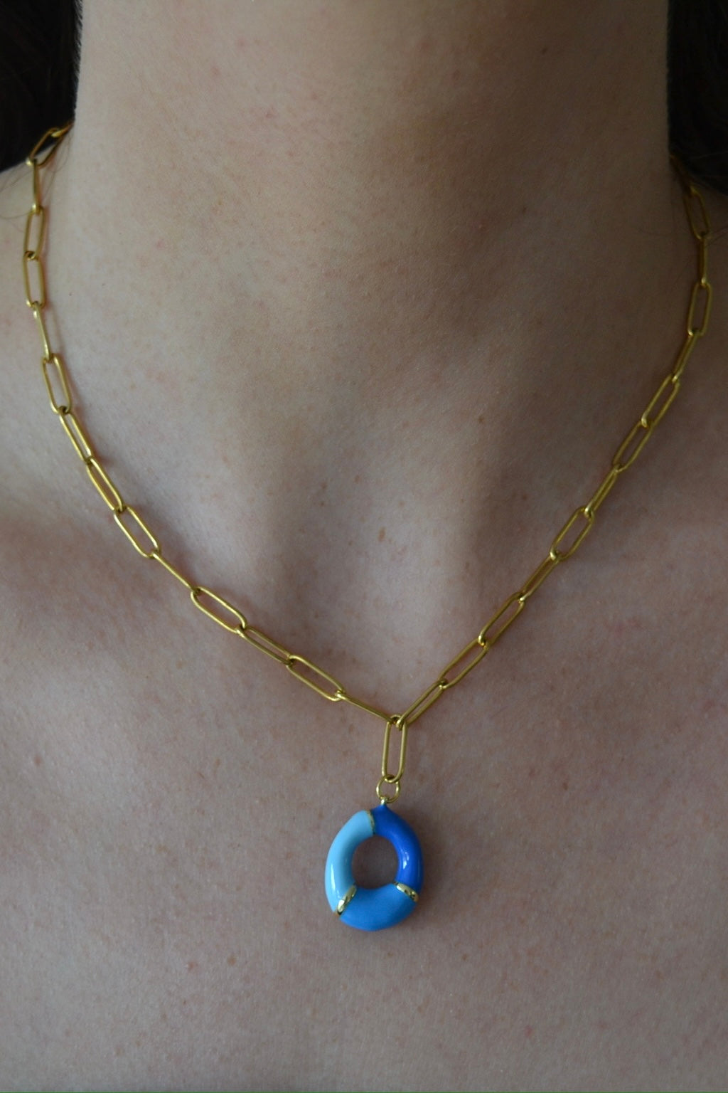 Ketting Maura blauw