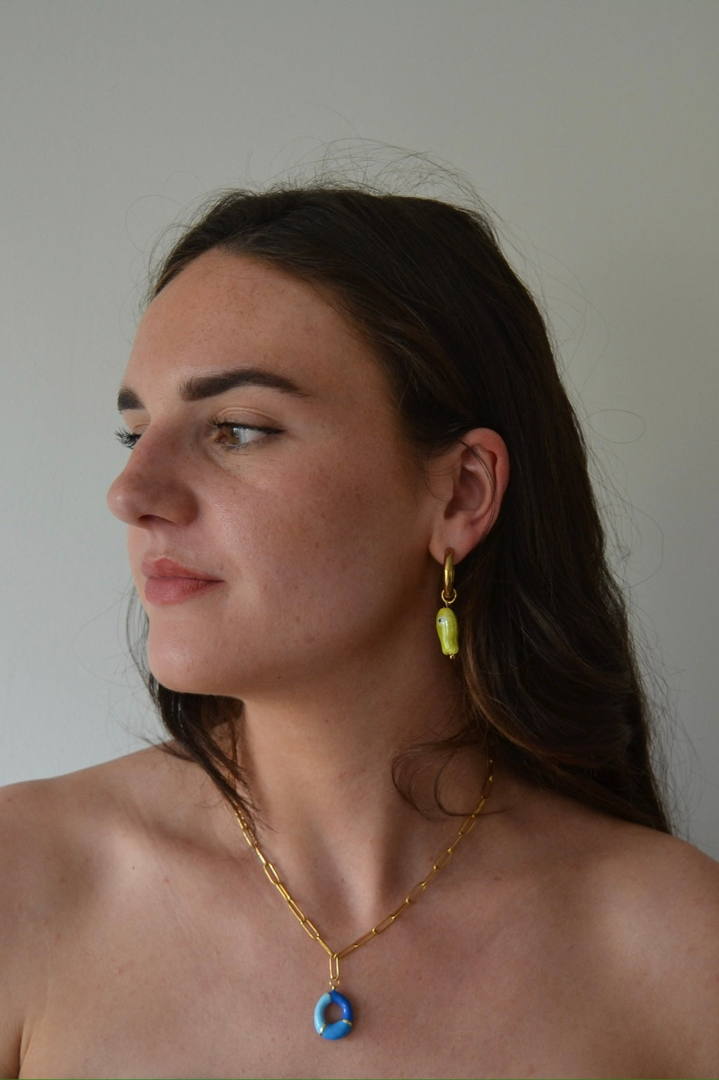 Ketting Maura blauw