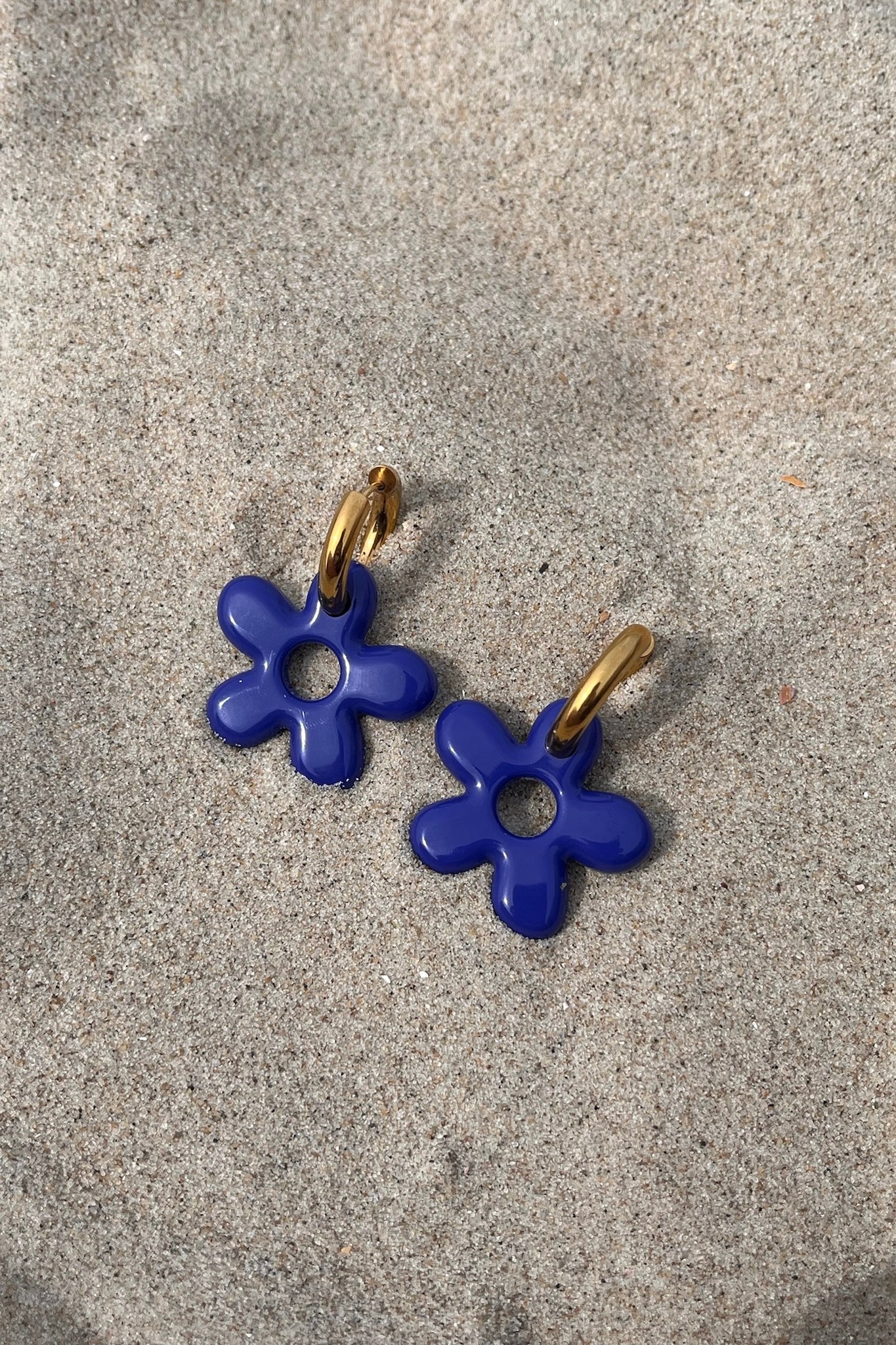 Oorbellen Flores goud (pair)