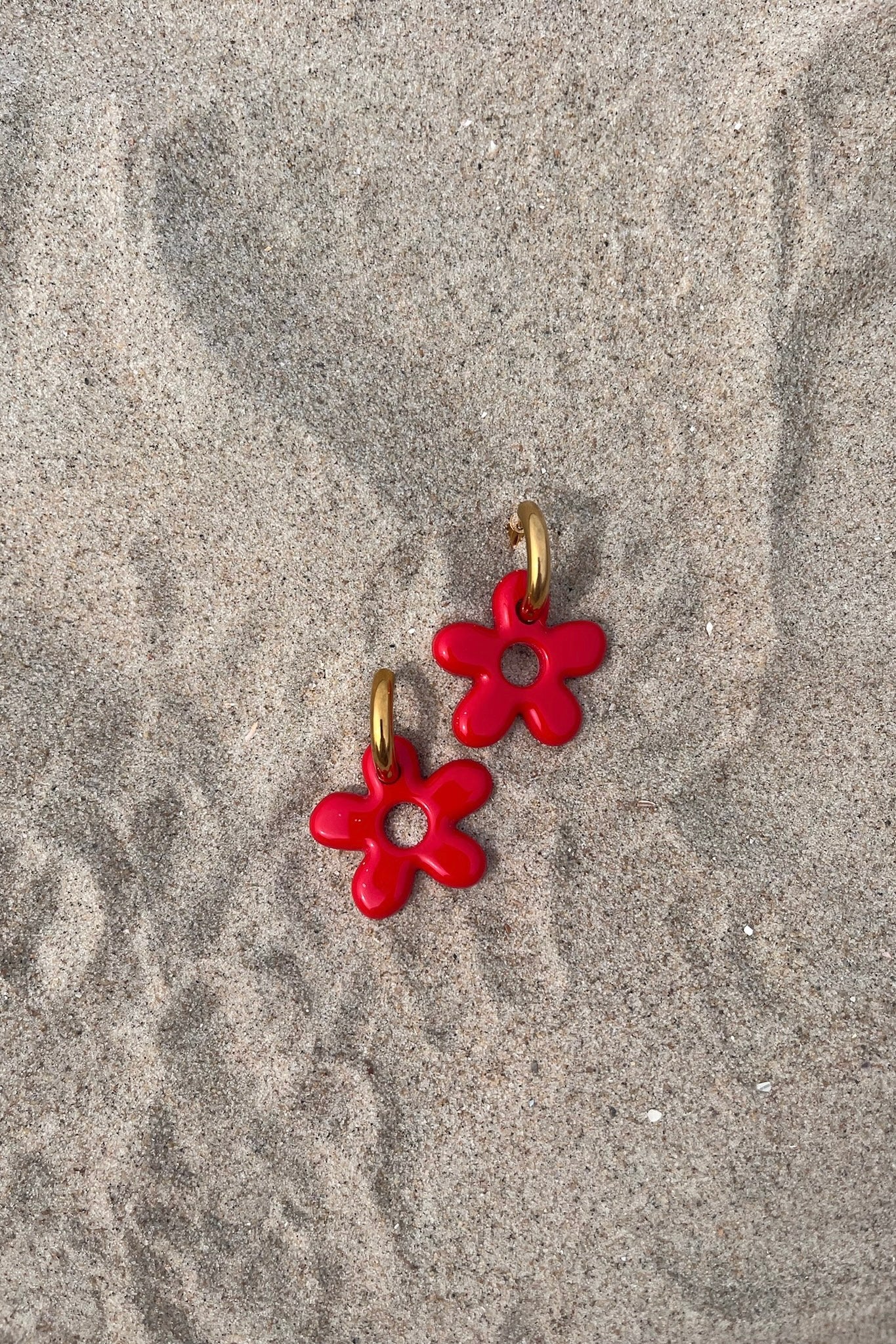 Oorbellen Flores goud (pair)