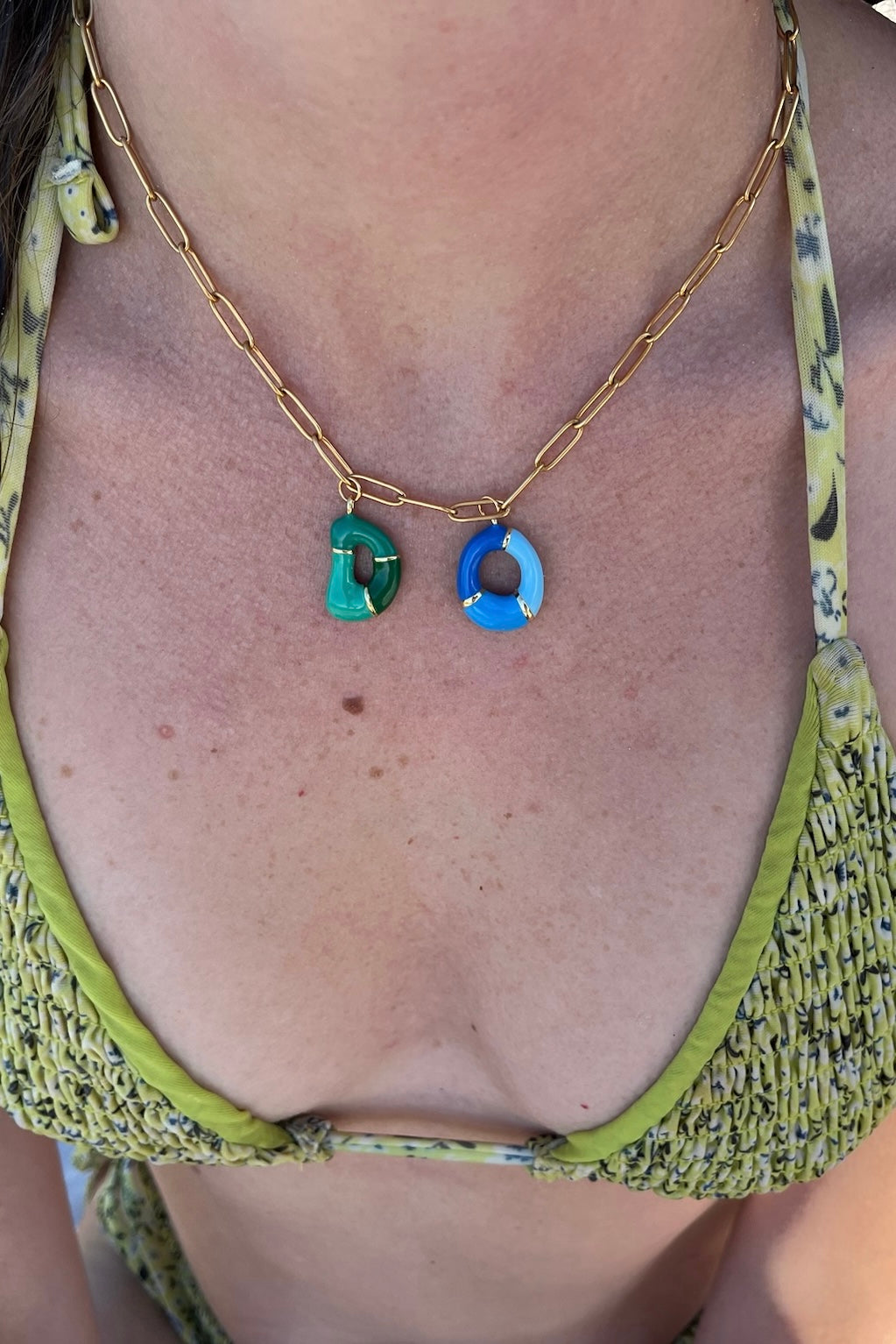 Ketting Maura blauw