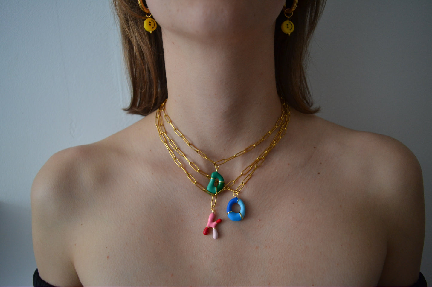 Ketting Maura roze