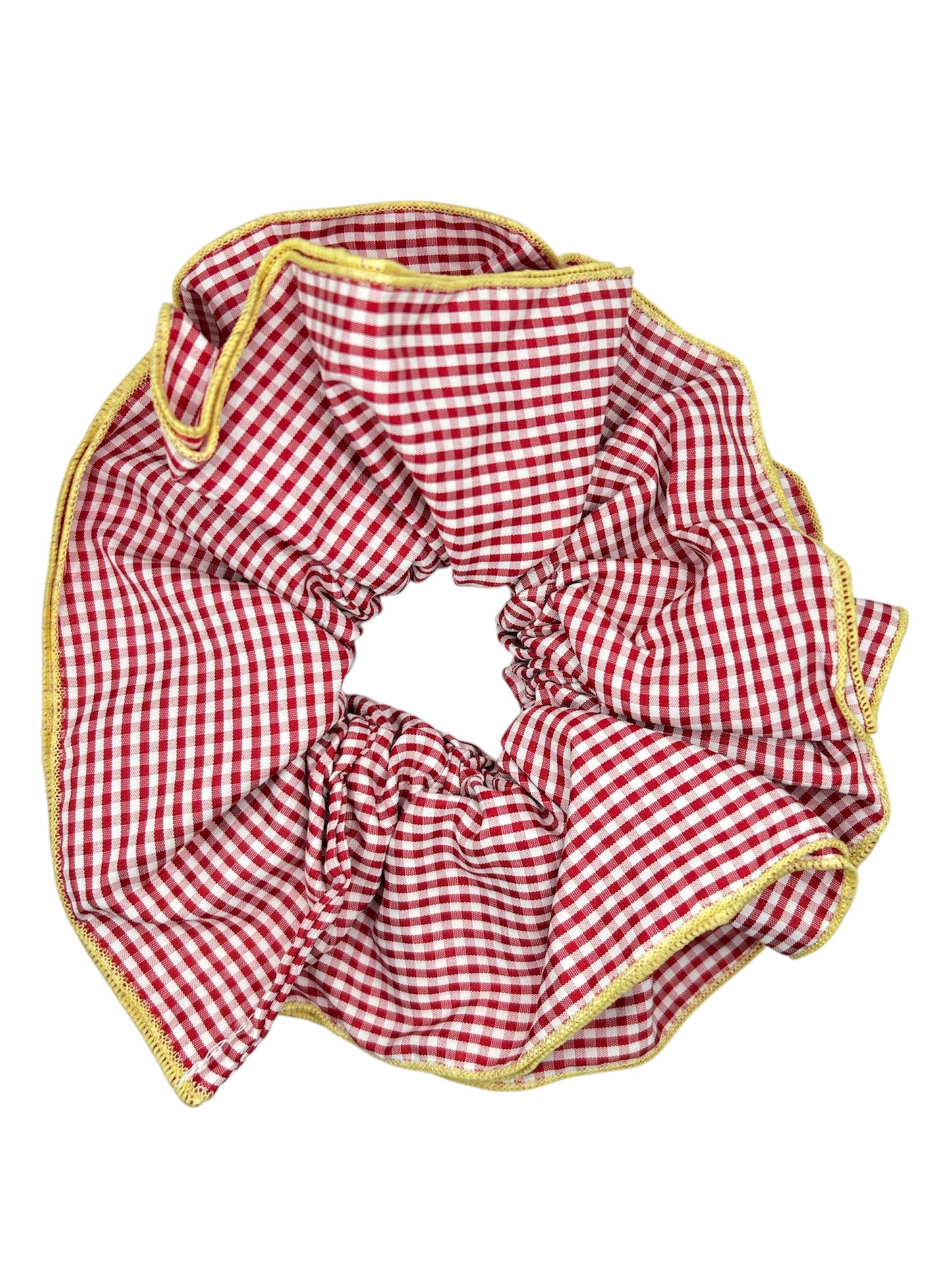 Scrunchie Rosa geblokt - Pero sí Studios